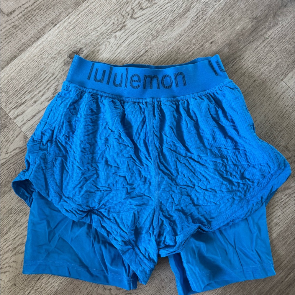 Lululemon Blue Athletic Shorts